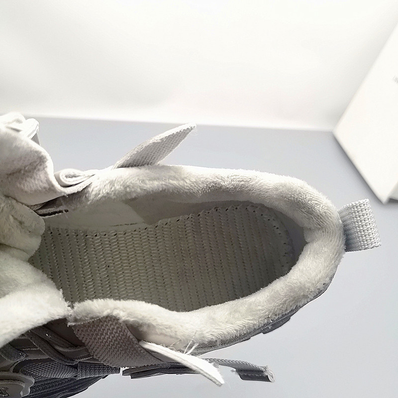 Mi Le Chao Niño algodón, zapatos de moda para niños, zapatos deportivos de cuero para niños, zapatos casuales de cuero impermeables