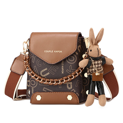 Summer popular mobile phone bag, new style, high-end, fashionable, versatile crossbody bag, stylish shoulder bag, small square bag