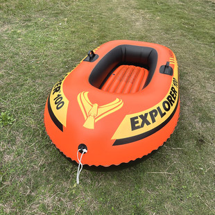 Plastic Single Boat Double Inflatable Boat Hovercraft Surfing Fishing Boat Outdoor Beach Kayak Rafting Paddling