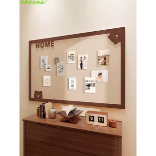 照片墙背景板毛毡墙贴墙面装饰创意展示板家庭相片照片挂墙毛毡板