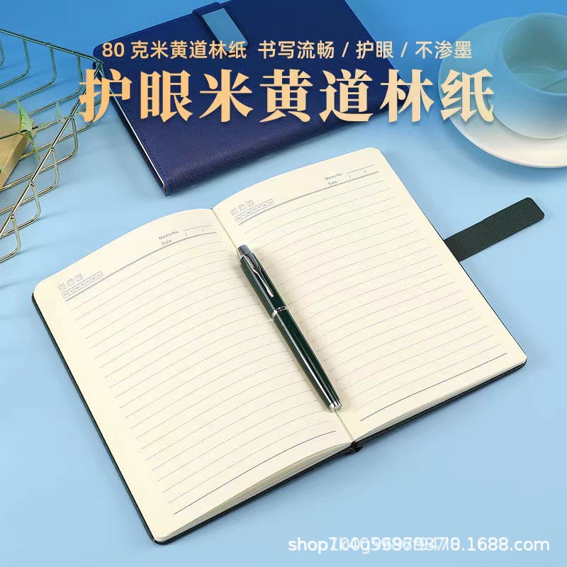 Negocios a5 cuaderno personalizado caja de regalo set notebook de alto valor de la oficina diario acompañante regalos al por mayor