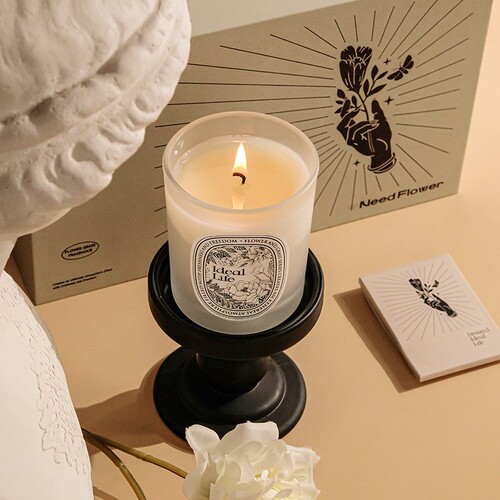 Ideal Life Candles Set for Birthday Gift, Housewarming, Wedding, Unisex Home & Bedroom