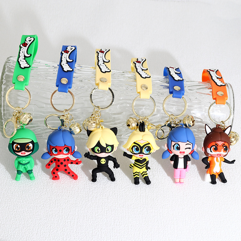 Cartoon Miracle Girl Keychain Pendant Exquisite Doll Bag Car Keychain Ornament Gift Creative Cartoon Miracle Girl Keychain Pendant Exquisite Doll Bag Car Keychain Ornament Gift Creative
