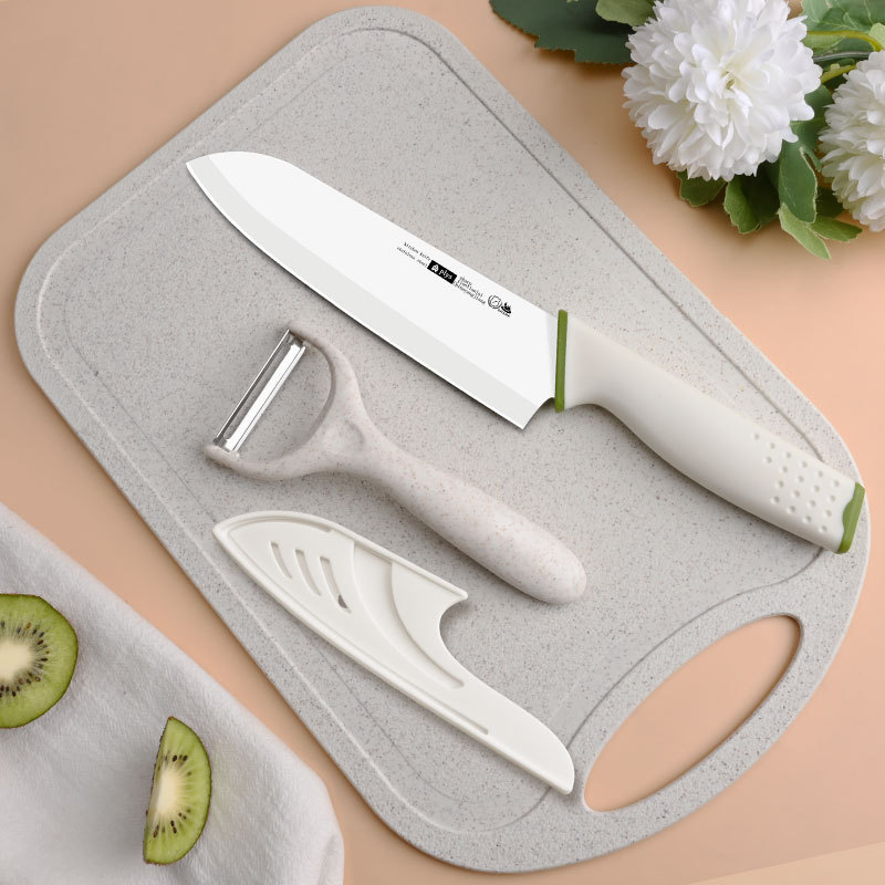 Cuchillo de frutas cuchillo de acero inoxidable cuchillo de piel doméstico cuchillo de cocina cuchillo de camping cuchillo portátil cortador de melón