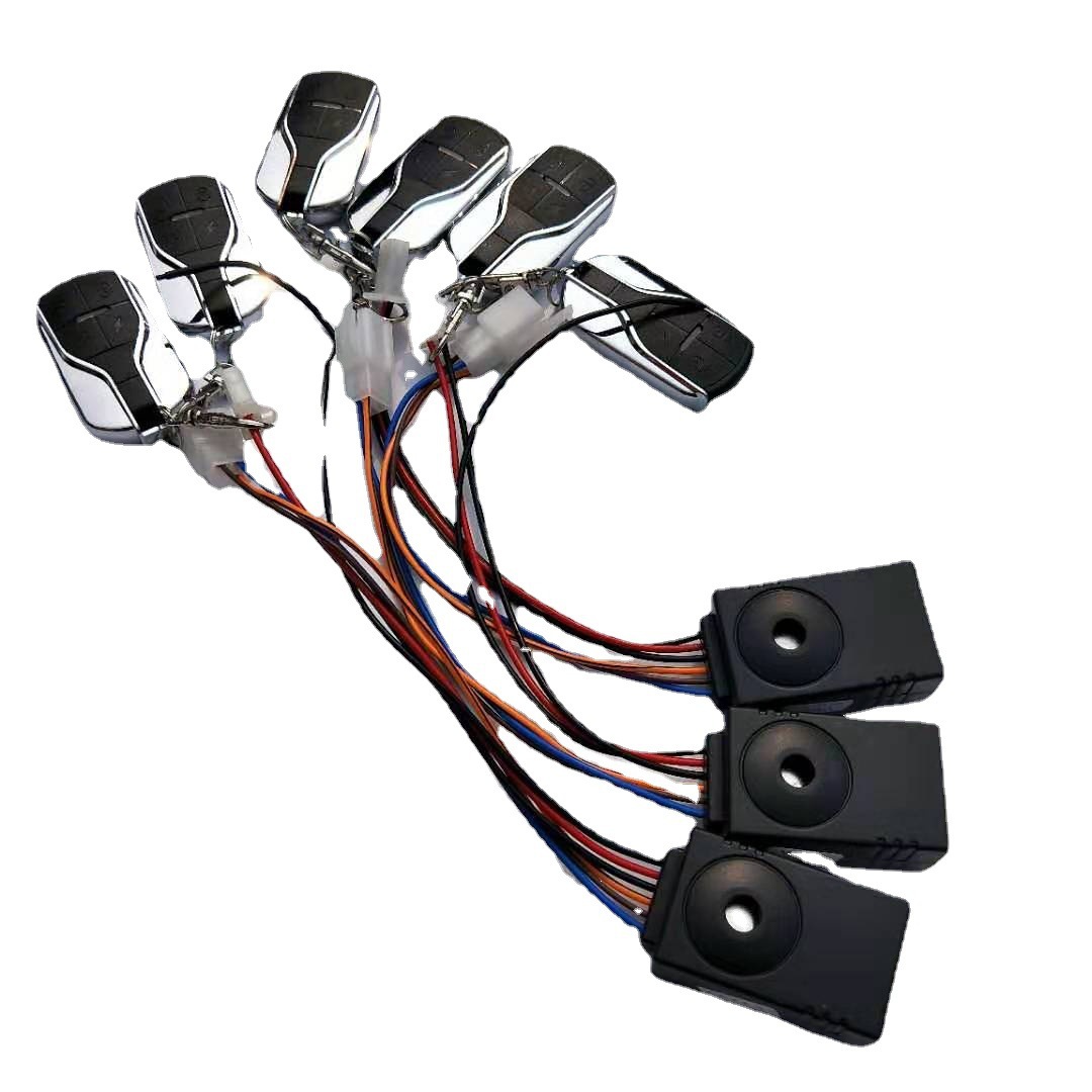 Electric tricycle anti-theft alarm battery 48V60V72V remote start lock motor one-key start
