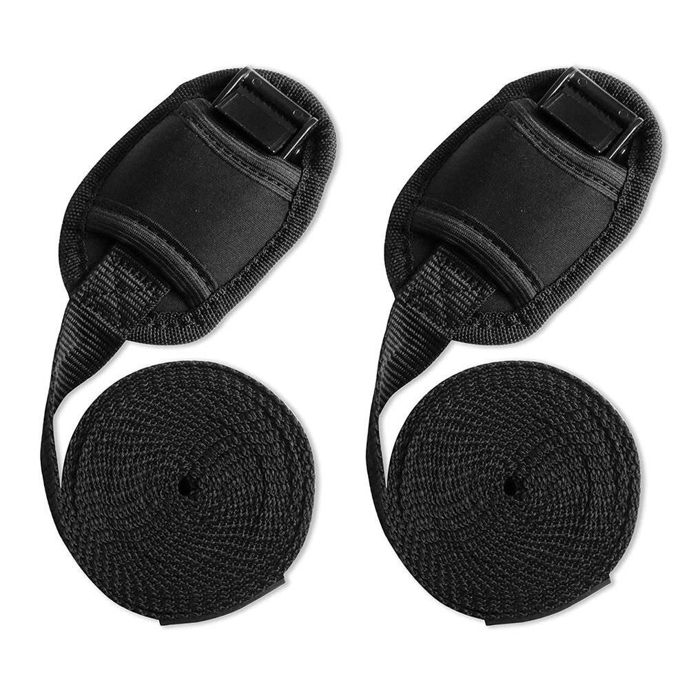 压扣绑带汽车行李简易固定带 车顶软行李护垫绑带冲浪板捆绑带