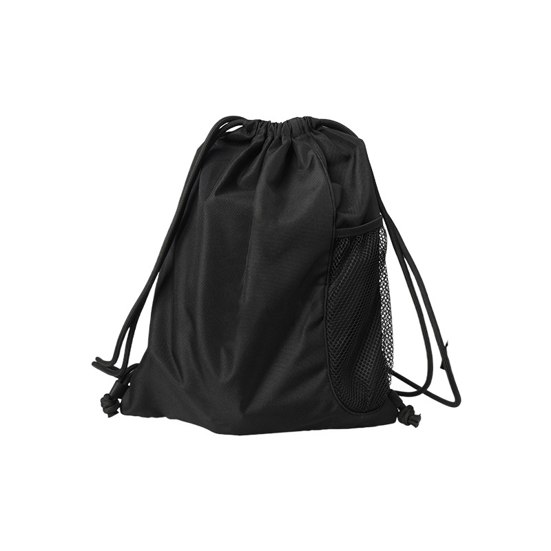 Bolsa de almacenamiento de tela Oxford con patrón de fútbol impermeable al por mayor bolsillo con cordón deportivo personalizado mochila con cordón bolsa con cordón