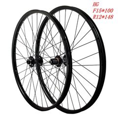 Mountain bike wheel set BOOST barrel axle 110 148 wheels 26 27.5 29 inch HG/XD/MS flywheel 12