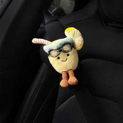 Seat belt shoulder pad, Sunflower Lemonade, Seatbelt Shoulder Pads
