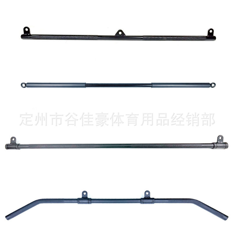 Double-head fitness rowing pull back bar handle size bird gantry accessories fitness equipment Smith Machine squat