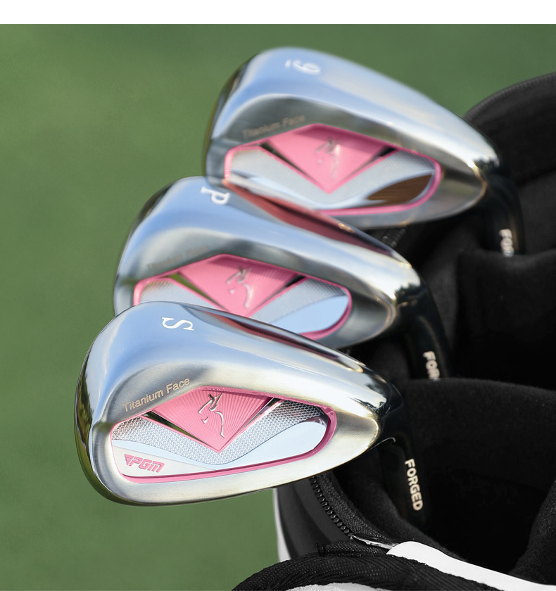 Bộ gậy golf PGM nữ 12 món kèm túi đựng kính thiên văn — [LTG067] Màu hồng (thanh carbon hạng L) 12 túi bóng kính thiên văn chi tiết 19