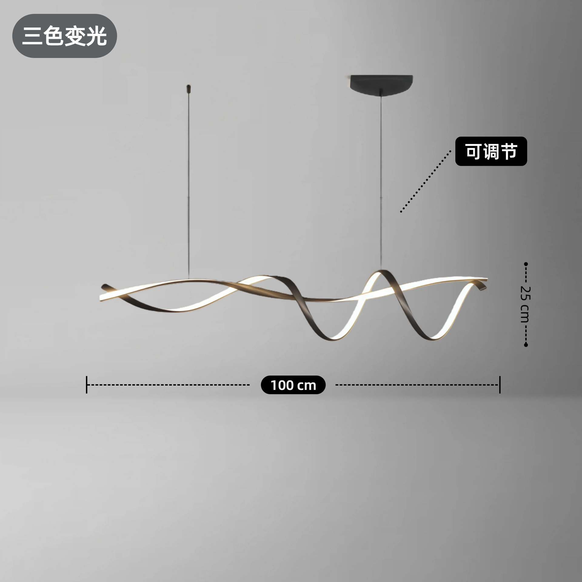 Transfronterizos modernos y minimalistas luces de línea sala de estar diseñador creativo de interiores iluminación de la mesa de comedor lámpara de cama