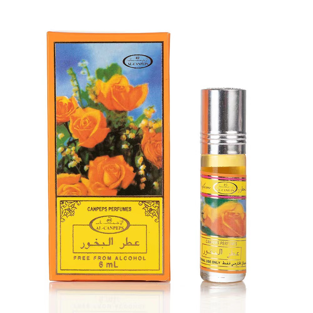 Muestras de perfume 6ml botellas de perfume de aceite esencial, paquete de caja de color aromático sin alcohol, aceite esencial de perfume TEMU