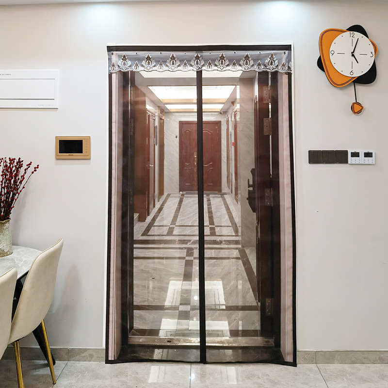 Thickened Anti-mosquito Mosquito Diamond Mesh Hard Yarn Widened Anti-mosquito Door Curtain Living Room Magnetic Screen Door Bedroom Full Magnetic Strip Thickened Anti-mosquito Mosquito Diamond Mesh Hard Yarn Widened Anti-mosquito Door Curtain Living Room Magnetic Screen Door Bedroom Full Magnetic Strip