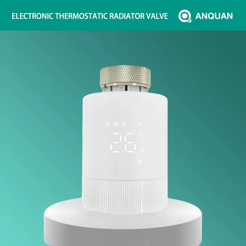 智能温控阀散热器暖气片远程控制智能家居散热器暖气片调节温控阀