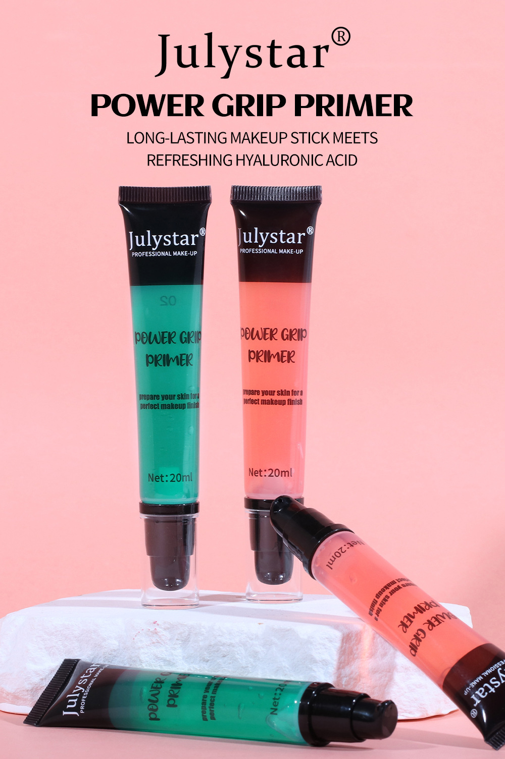 Julystar Isolation Primer Portable Eye and Face Base Gel Primer Specification drawing