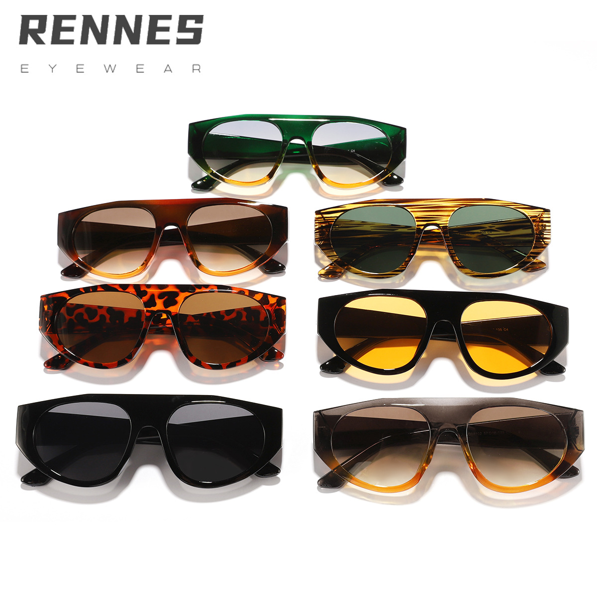 Nuevas gafas de sol al por mayor para pilotos transfronterizos