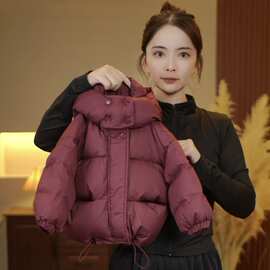 新款儿童棉服加厚男女童棉衣加厚冬季中大童外套洋气棉袄直播外贸