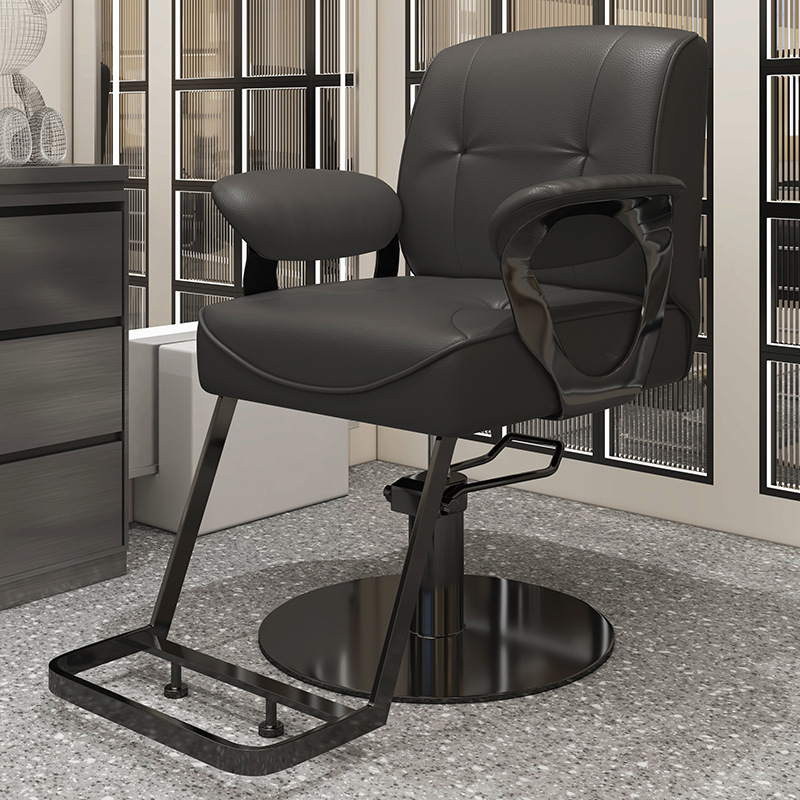 網紅輕奢理髮椅簡約美髮店椅子髮廊專用可升降旋轉燙染理髮店椅子