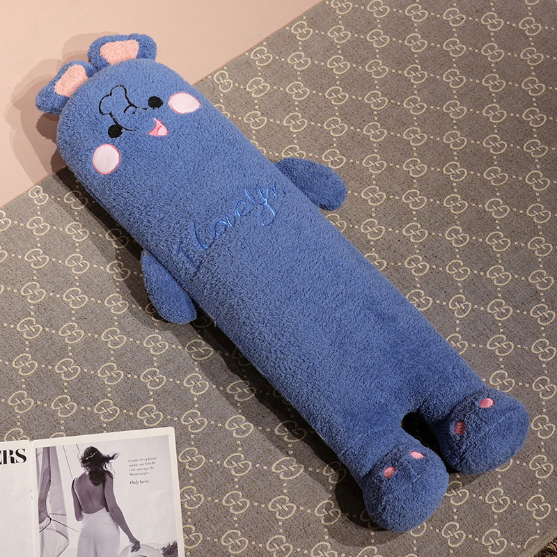 Confesión almohada larga osos juguetes de peluche muñeca de dormir lindo conejo muñeca de tela regalo de cumpleaños para niños mujeres image 7