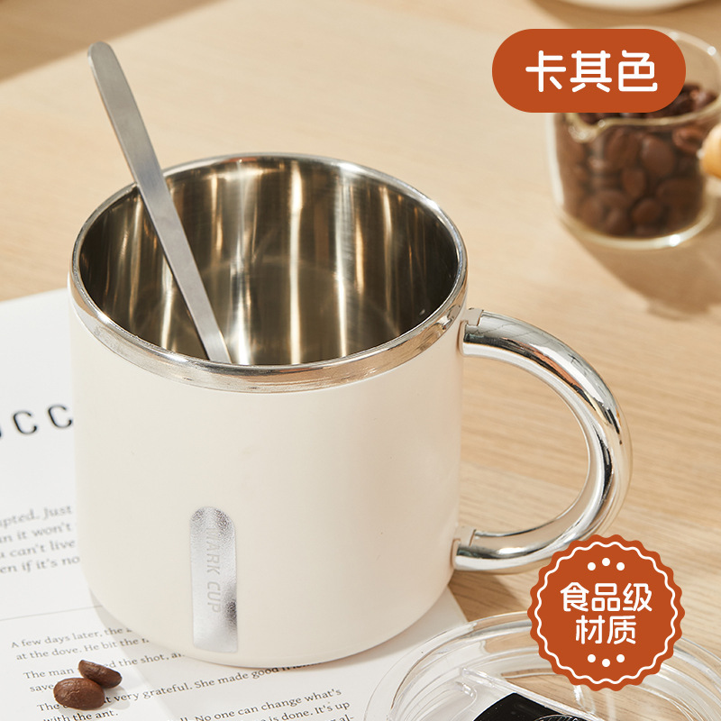 ステンレスマグカップ二重断熱高颜値泡茶保温カップオフィスコーヒーカップカップカップカップカップ|undefined