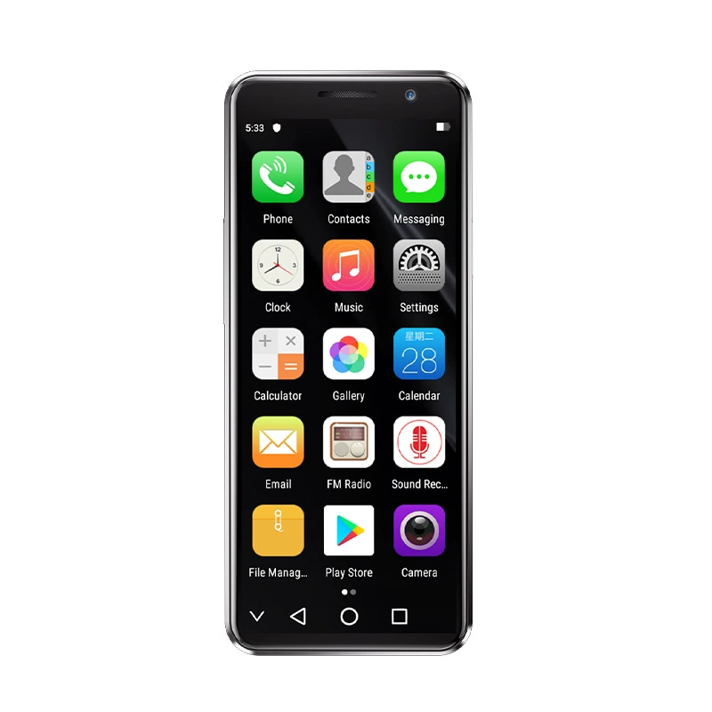 Трансграничный хит продаж - мобильный телефон SOYES Sobo XS16PRO Mini, восьмиядерный Android, интеллектуальная машина, Google, иностранный язык, традиционный язык