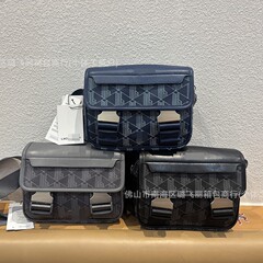 クロスボーダートレンディなヨーロッパとアメリカのレトロなメンズショルダーチェストバッグカジュアル多用途メッセンジャーバッグクロスボディバッグ