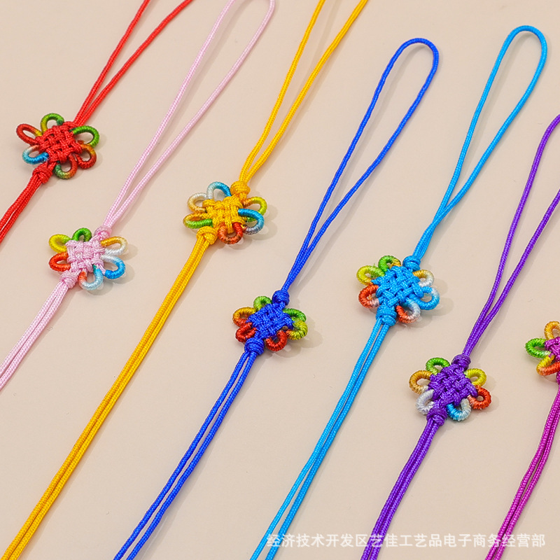 Chinese Knot Pendant, Heart Knot Pendant, Small Bookmark Pendant in Various Colors, Chinese Knot Pendant Manufacturer