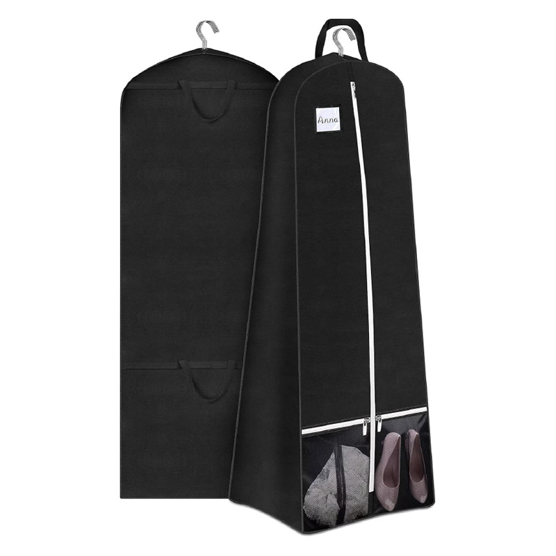 Ready-Made Non-Woven Wedding Dress Bag, Cross-Border E-Commerce Special Dress Dust Cover, Coat Dust Bag, Clothes Dust Cover