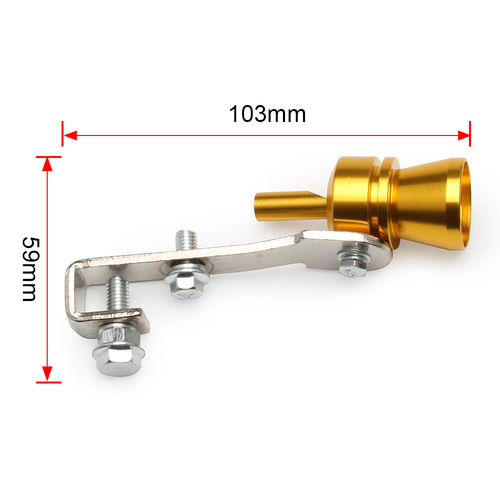 Source manufacturer car modified sound wave imitator turbine whistle exhaust pipe sounder motorcycle accessories