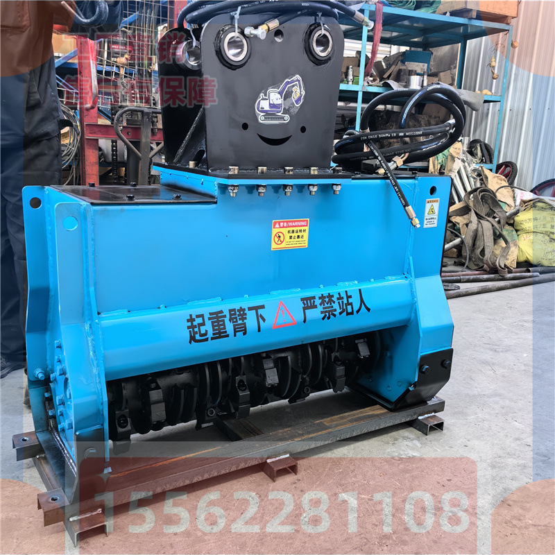 工厂直销挖机割草机碎木机拓灌机 挖掘机开荒机拓灌机 树木粉碎机