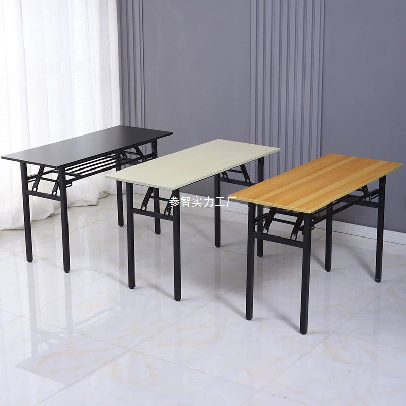 Современный складной стол учебный стол Экономичный длинный конференц-стол простой однослойный складной для обучения на открытом воздухе