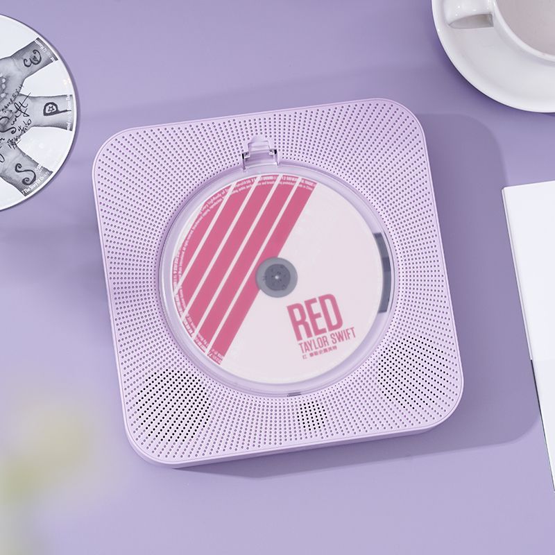 壁挂CD机复古蓝牙音箱音乐专辑CD播放器光盘光碟黑胶光碟片工厂|undefined