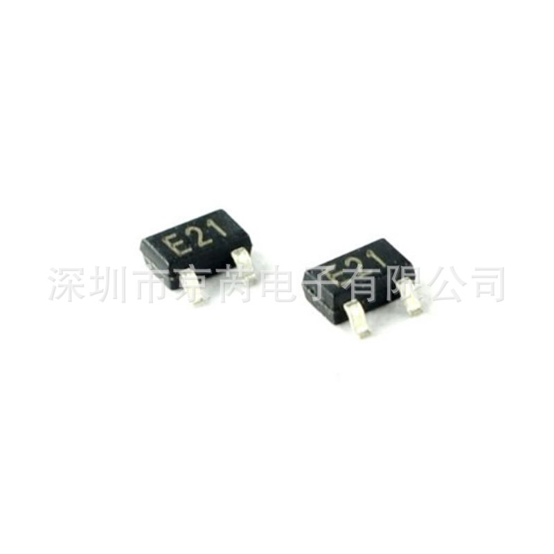 供应DTC113ZUA 丝印E21 SOT-323贴片三极管 长电 数字带阻尼管