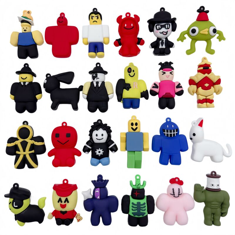 Cross-Border Roblox Forgotten Game Keychain Pendant Figurine Virtual Game Peripheral Blind Box Doll Wholesale Cross-Border Roblox Forgotten Game Keychain Pendant Figurine Virtual Game Peripheral Blind Box Doll Wholesale