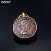 Zorro Zorro Z623 series alien kerosene lighter creative personality coin modeling manufacturer direct sales wholesale