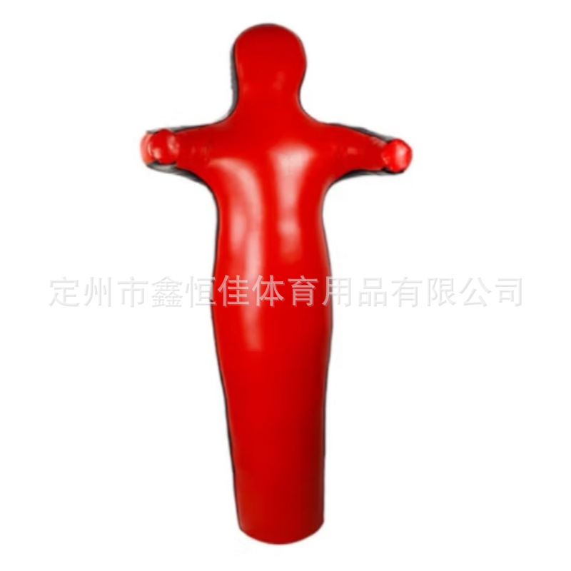 Wrestling Dummy Venting Fighting Fire Fighting Training Hug Drop Doll Sandbag Red and Black Optional Double Leg Single Leg Dummy