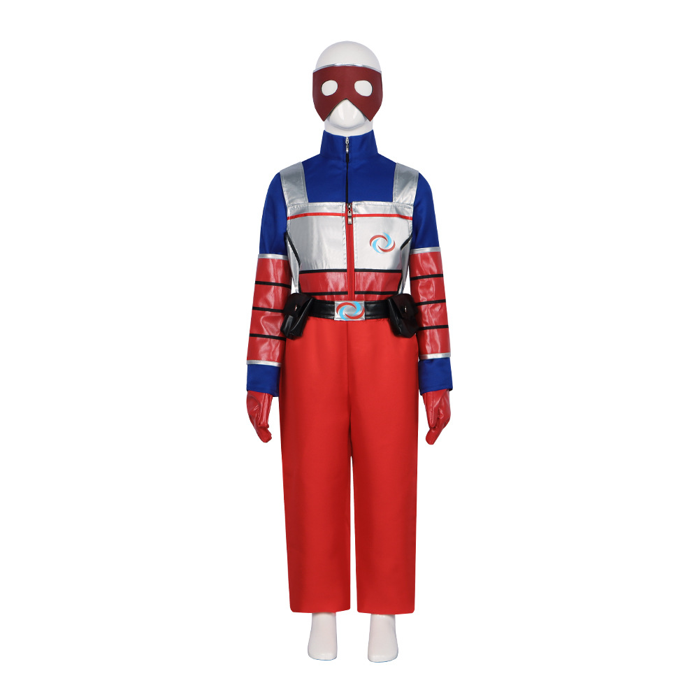 Superpowered Kid Adventure Cosplay Costume, Kid Danger Anime Character Role-Playing Cosplay Stage Costume