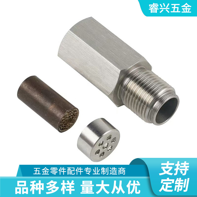 Fábrica de acero inoxidable M18 * 1.5 conector auxiliar de extensión de automóviles conector de perno hexagonal
