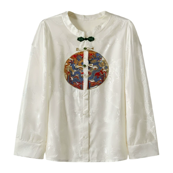 Beige shirt [High Moon Pan Cloud]