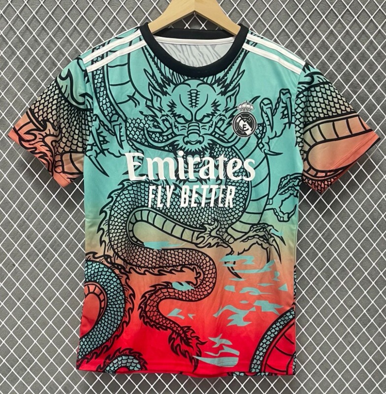 新款足球服2526皇马巴西特别版短袖跨境t恤 Real Madrid足球衣|undefined