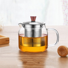 绿珠玻璃泡茶壶家用过滤加厚小电陶炉煮茶水壶透明耐高温单烧批发
