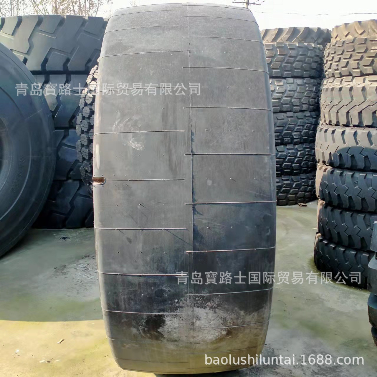井下铲运机轮胎 23.5-25 压路机光面轮胎