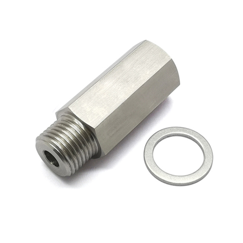 Adaptador de presión de aceite de turbina de tres vías M16X1.5 a 1/8NPT