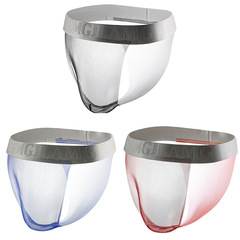 男士內褲性感全透明網紗丁字褲性感低腰情趣短褲潮流個性騷褲頭衩