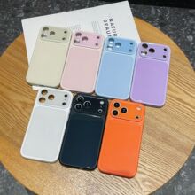 秒变17适用iPhone16增亮水晶镜头玻璃15手机壳14苹果13防摔保护套