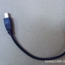 20厘米铜包钢短线T口迷你5P数据线 MP3、MP4、MP5数据线 V3数据线