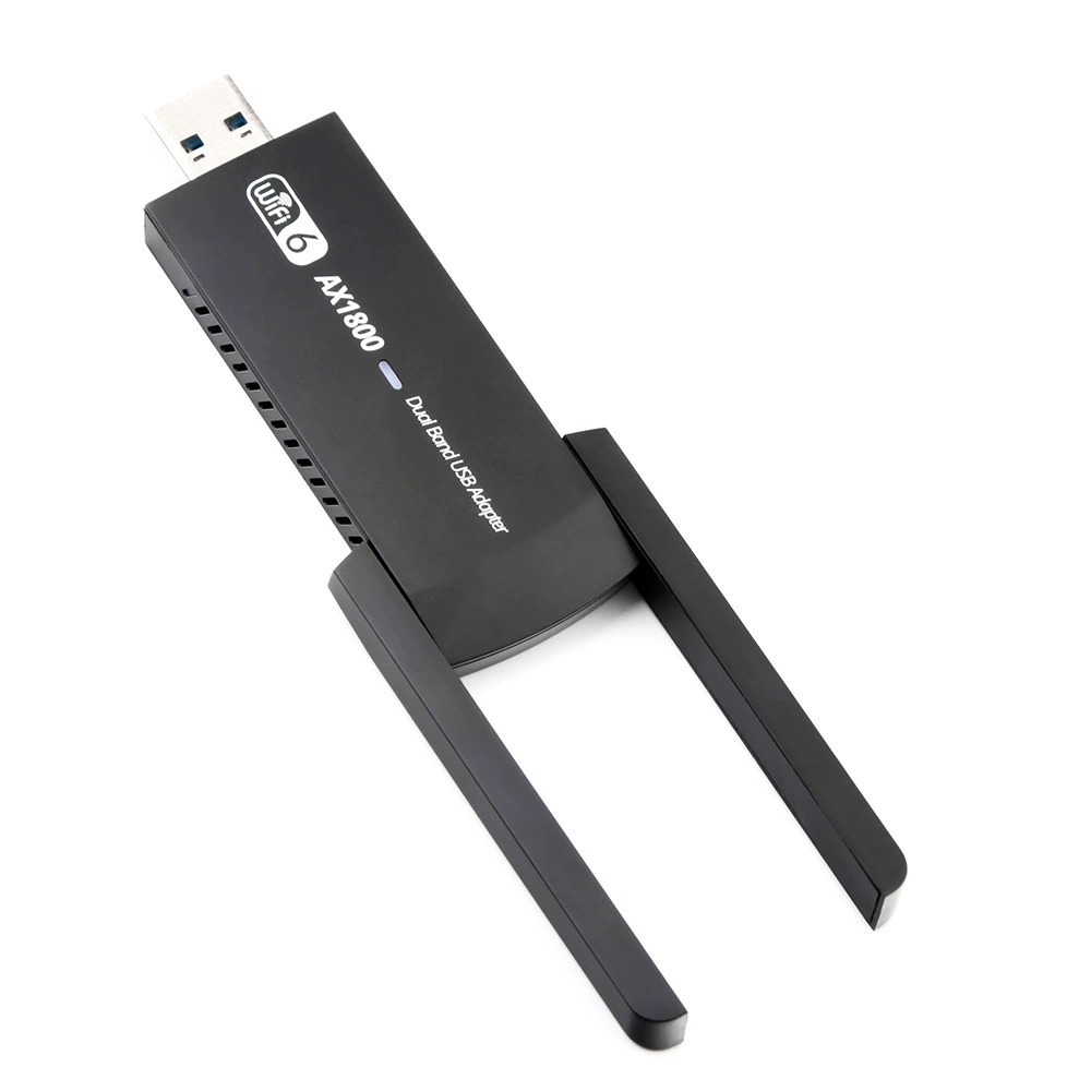 WIFI6 сетевая карта AX1800 высокоскоростная двухдиапазонная для гейминга, приёмопередатчик Wi‑Fi USB3.0