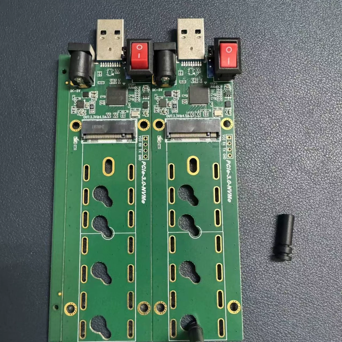 Карточка преобразования PCIe открывающая карта плата NVME в USB3.0 JM583 карта конвертации PCIe карта M2