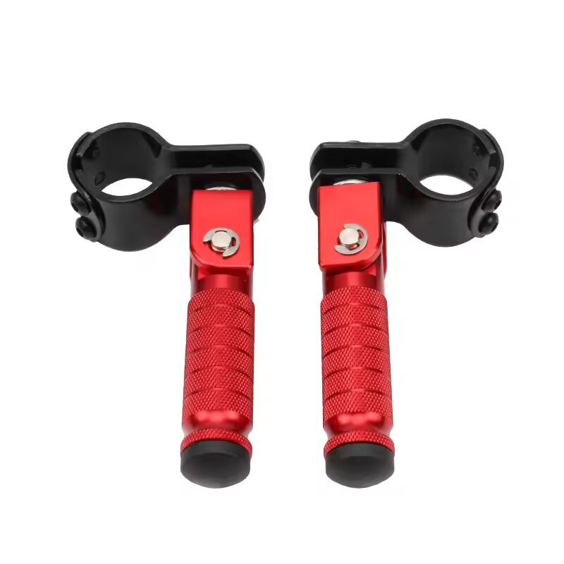 Popular Motorcycle Accessories: Off-Road Electric Scooter Modified Aluminum Alloy Rear Foot Pedals